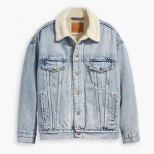 Levi dad Sherpa Jean jacket